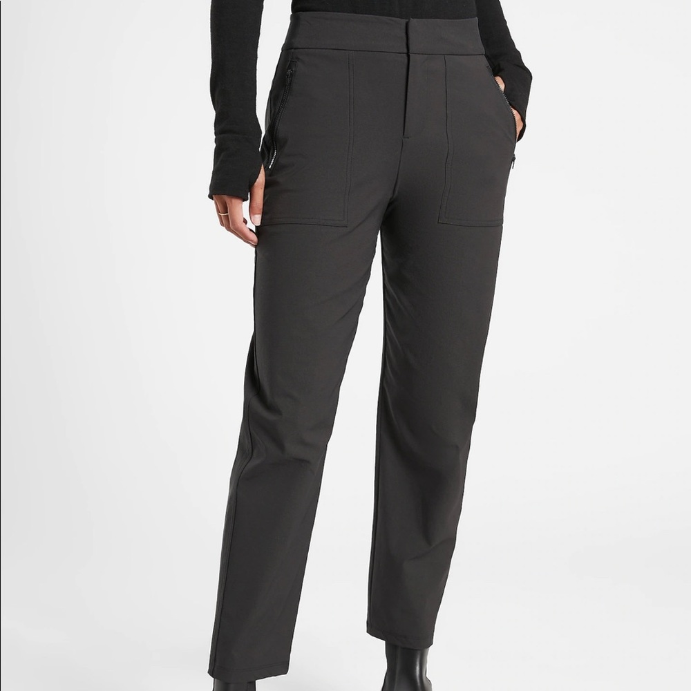 Athleta black dress pants